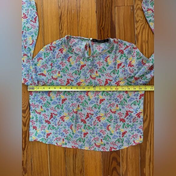 ZARA Floral Top - Picture 6 of 6